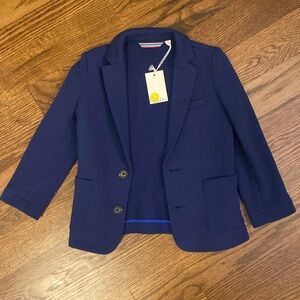 Boden Jersey Blazer boys 4T-5T
Navy